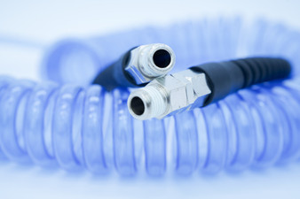 Blue Coil Hose (25 ft)