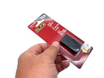 OLFA GSB-2S/6B 40mm Stainless Steel Glass Scraper Blades - 6 Pack