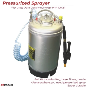 3 Gallon SS Pressurized Tank Sprayer