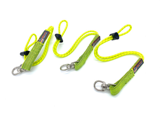 Ergodyne Lime Elastic Loop Tool Tails