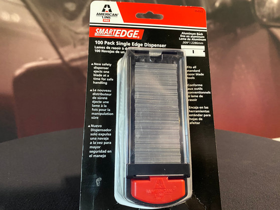 Single Edge Steel Back Carbon Blades w/ Dispenser (100)