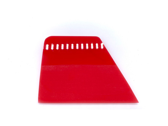 Pink PPF Squeegee - 4x3" angled corner