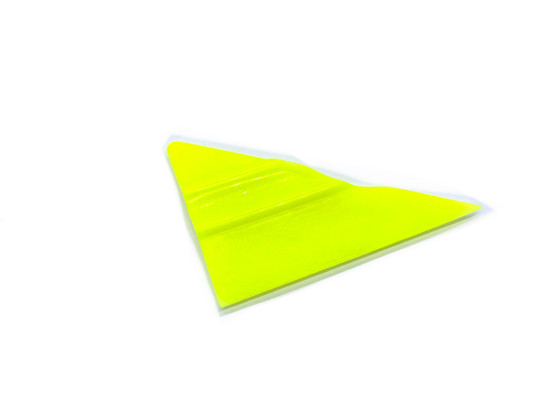 Yellow Side Piece 45 Degree Corner Hard Card