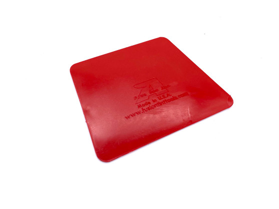 AP1 Round Corner Red Hard Card