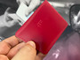 AP1 Square Corner Red Hard Card