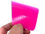 Pink PPF Squeegee - 4x3" angled corner