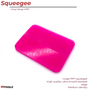 Pink PPF Squeegee - 4x3" round corner