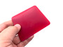 AP1 Round Corner Red Hard Card