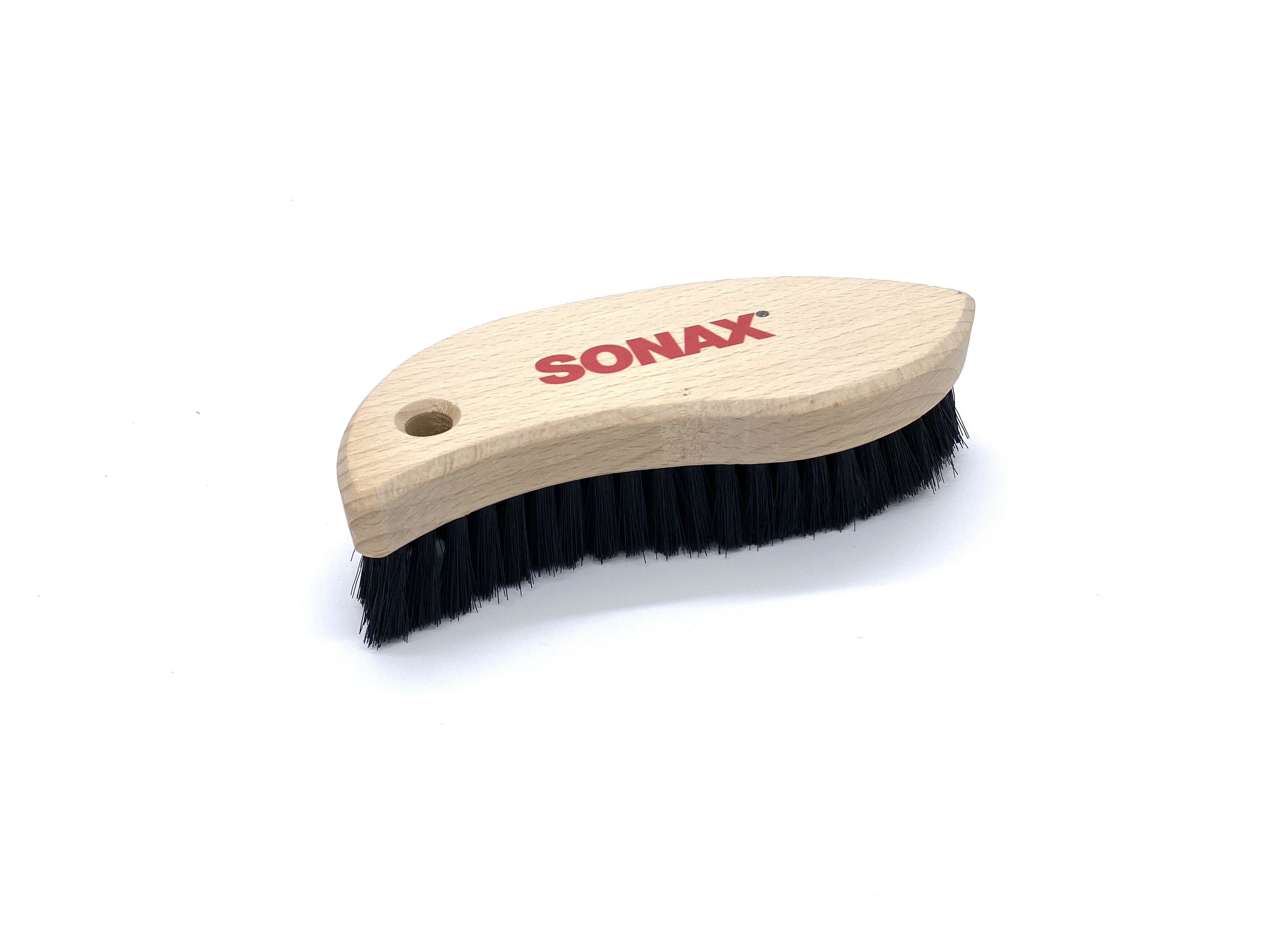 SONAX Textile and Leather Brush for car interior cleaning and car polishing