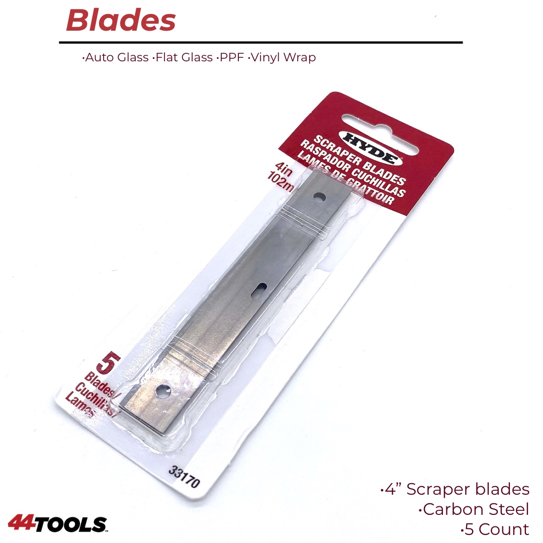 4" Hyde Scraper Blades