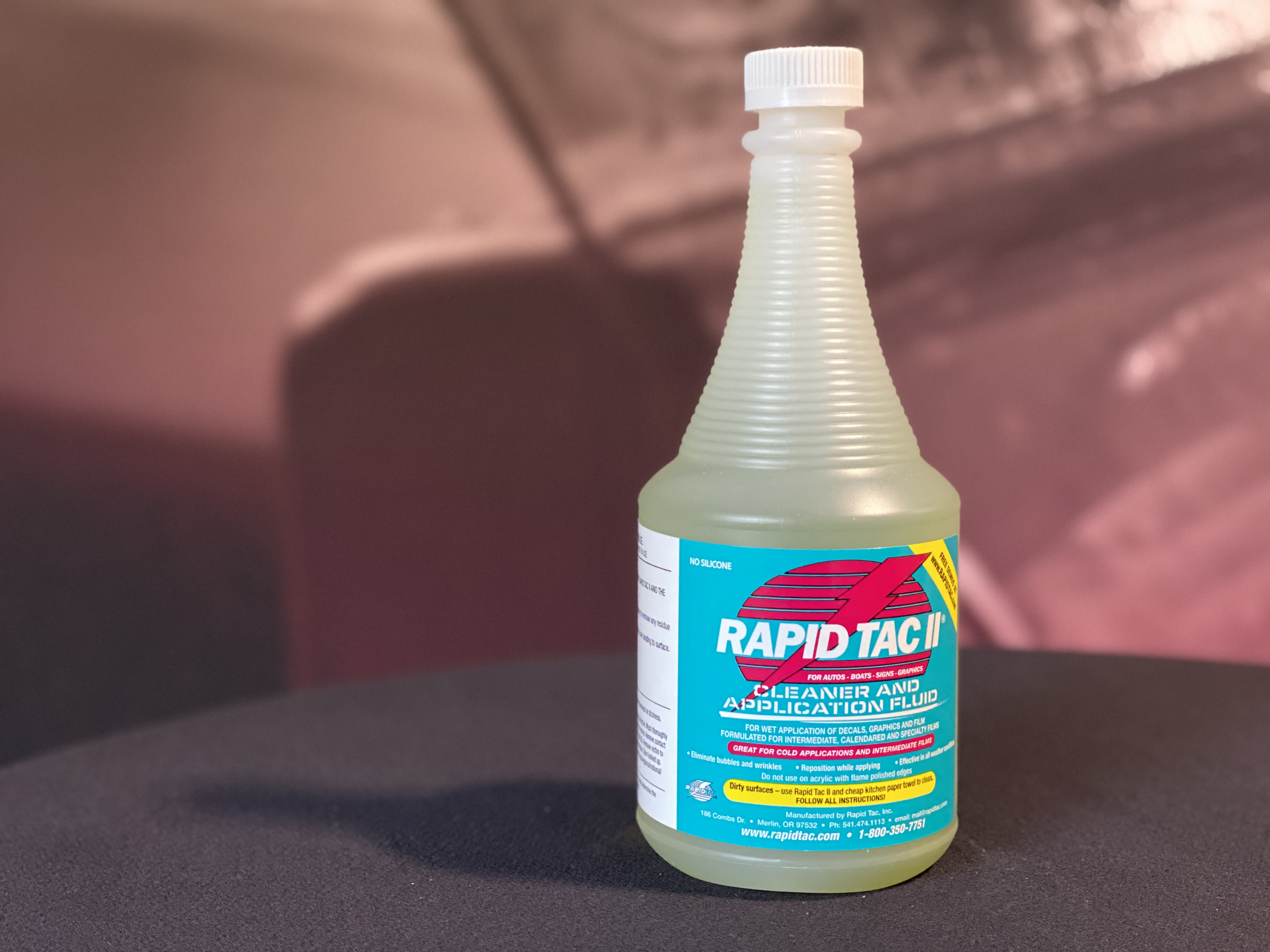Rapid Tac Rapid Prep Surface Cleaner for Vinyl Graphics Wraps and Decals  128 Ounce / 1 Gallon