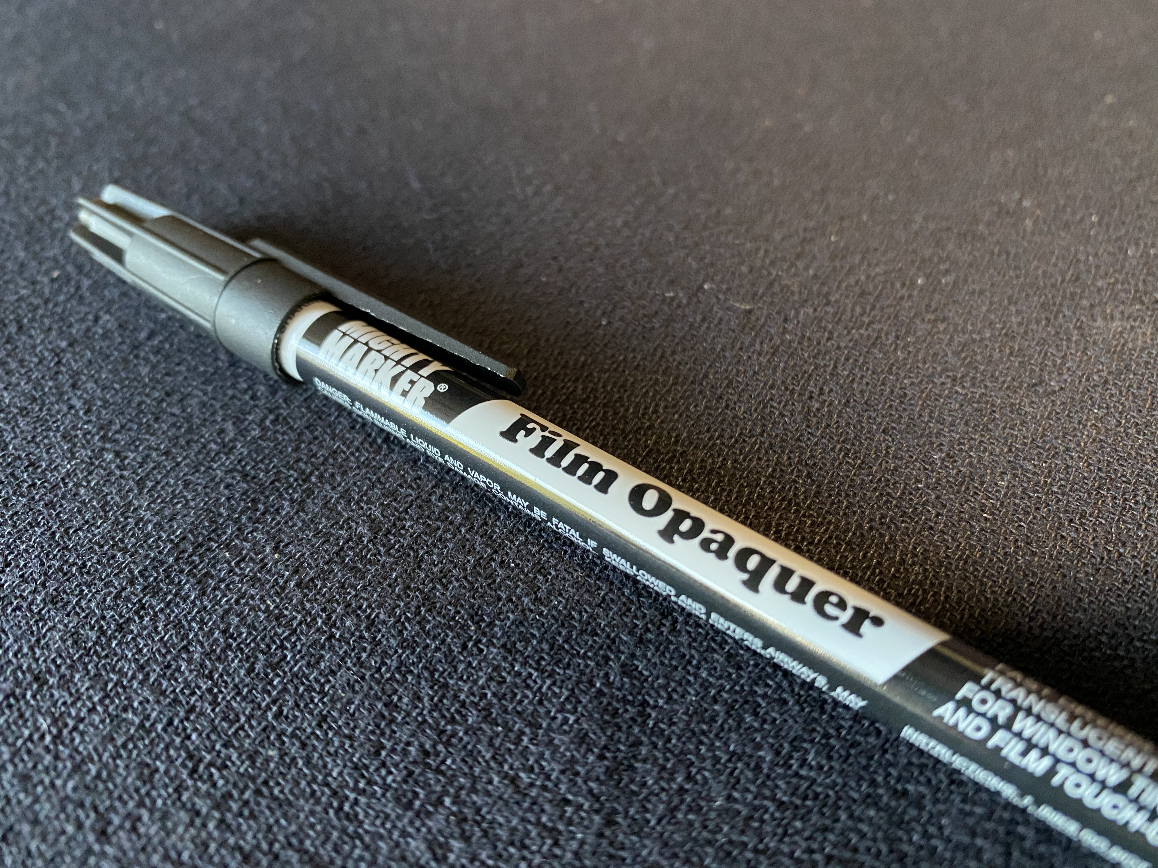 Film Opaquer Fine Line Black Pen (Opaque Pen)