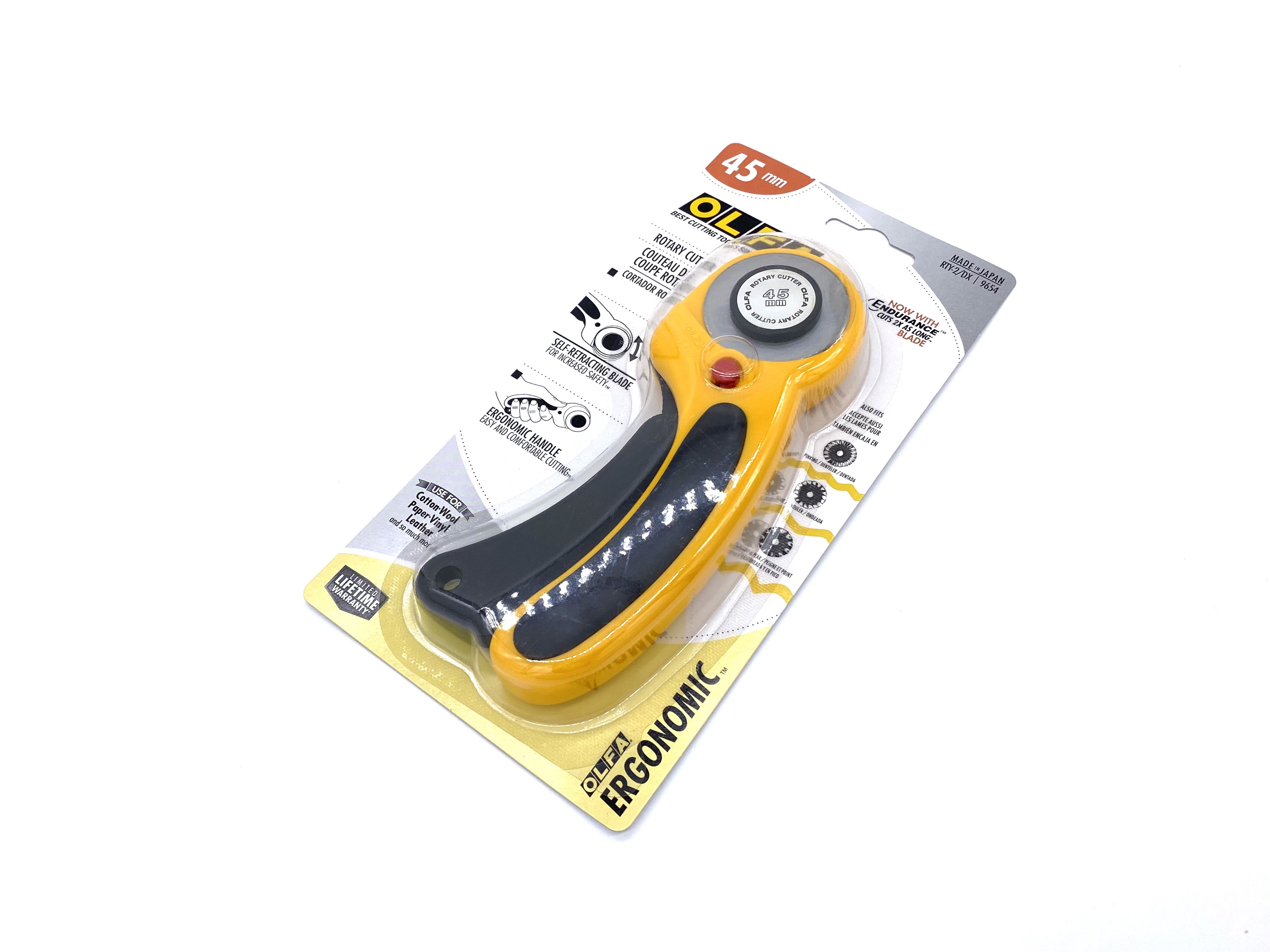 OLFA 45mm RTY-2/G Straight Handle Rotary Cutter –