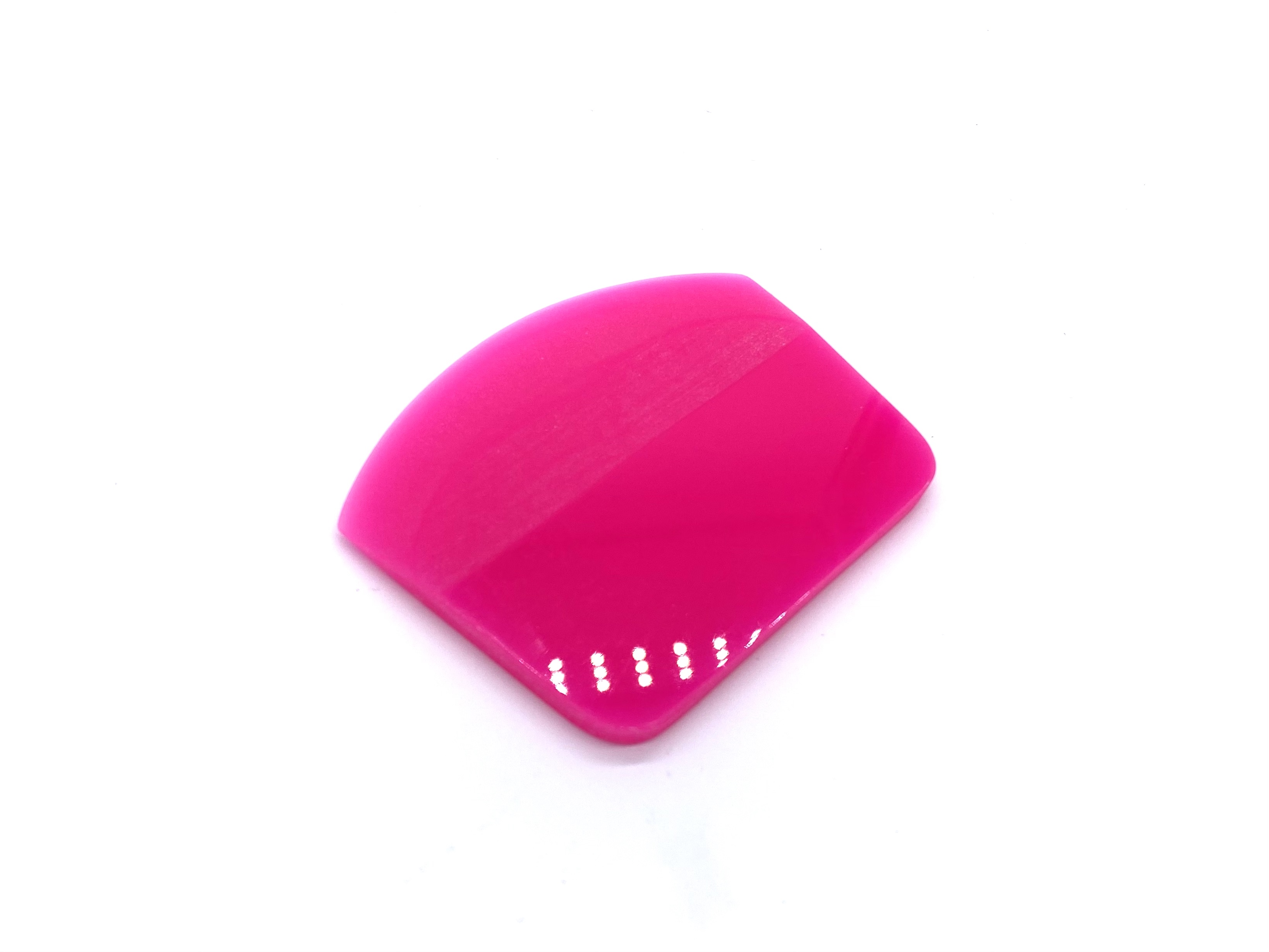 Pink PPF Squeegee - 2.5x4 round corner