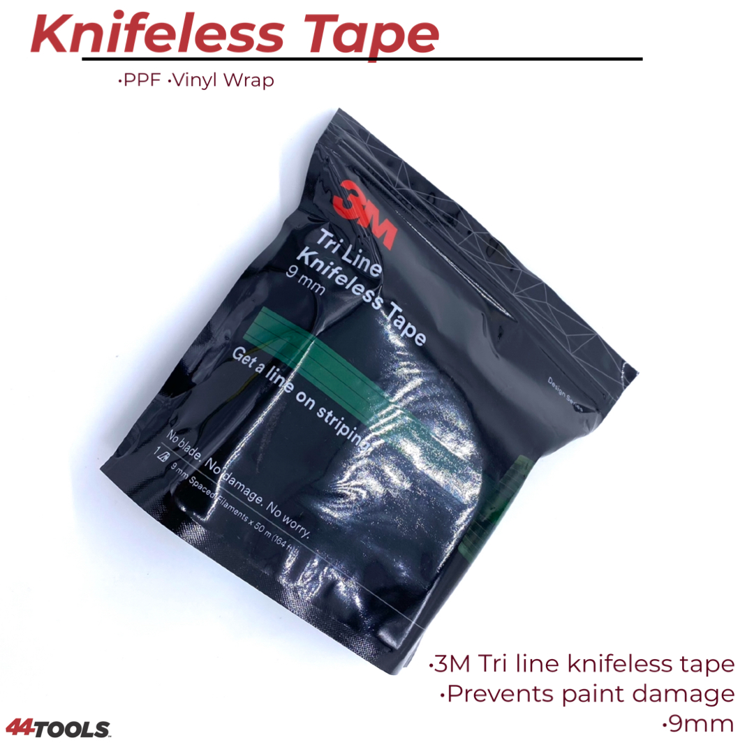 3M™ Tri Line Knifeless Tape, KTS-TL9, Green, 9mm Spaced Filaments, 10/case