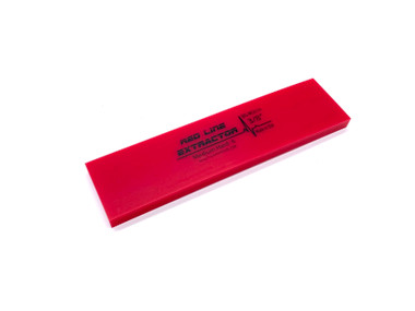 5 RED LINE EXTRACTOR 3/8” THICK NO BEVEL SQUEEGEE BLADE