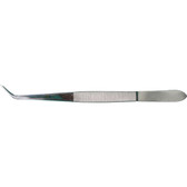 Stainless Steel Tweezers Curved Tip