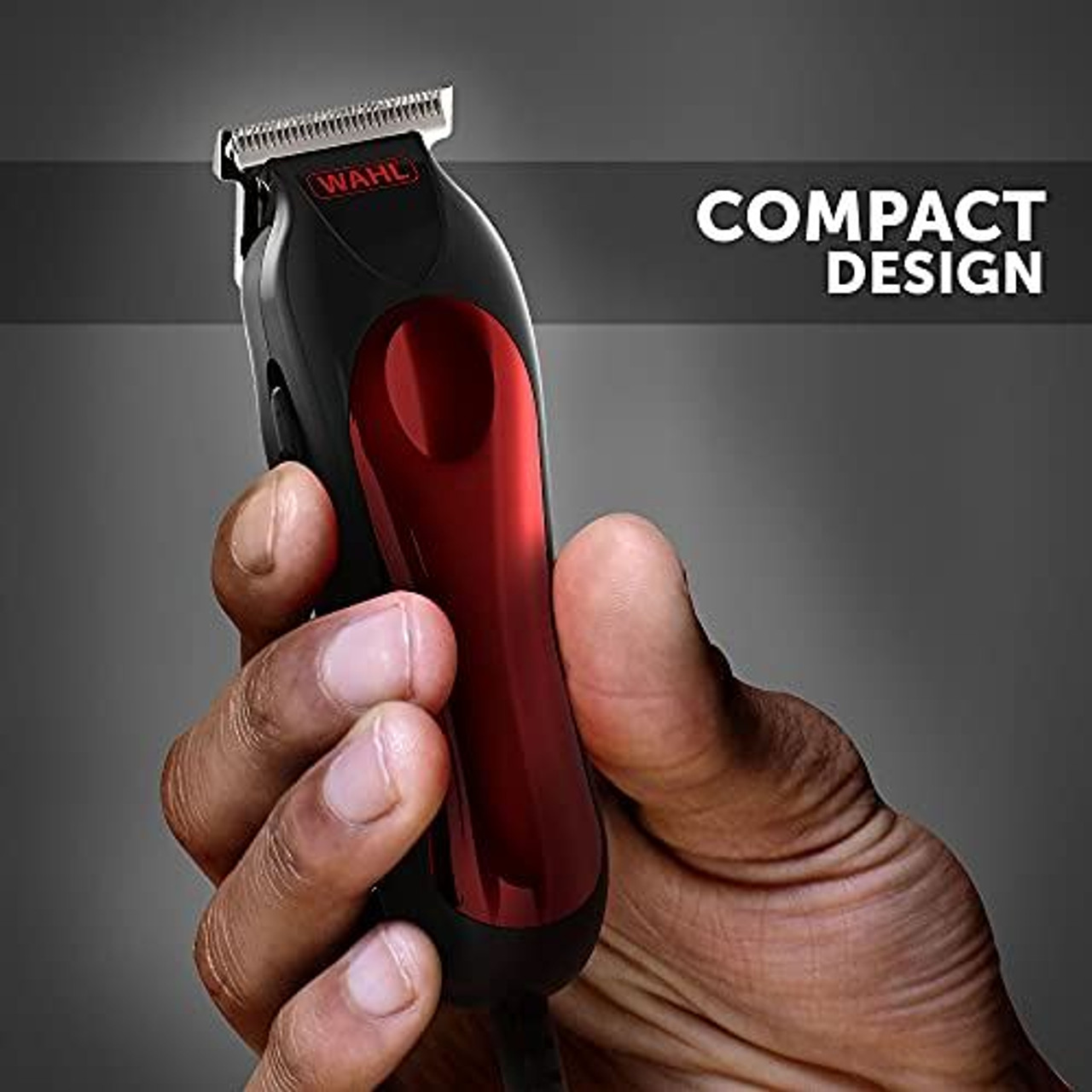 Wahl 9307-5317 T-Pro Corded T-Blade Trimmer with Precision Blades UK Plug