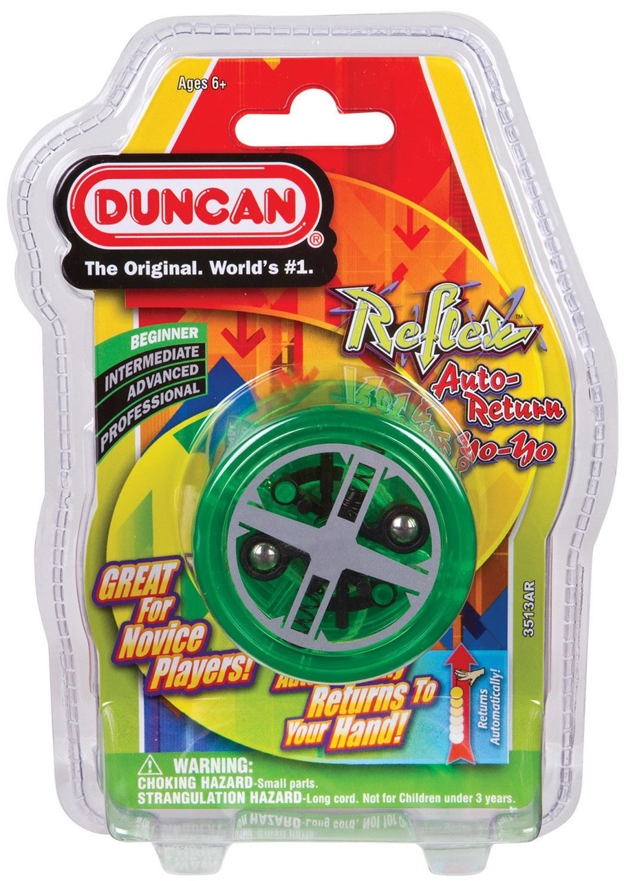 Duncan Yo Yo Beginner Reflex Auto Return - One Colour At Random