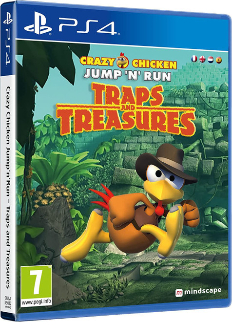 Crazy Chicken: Traps And Treasures PS4 Game