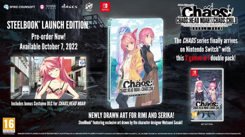 Chaos Double Pack Steelbook Launch Edition Switch Game