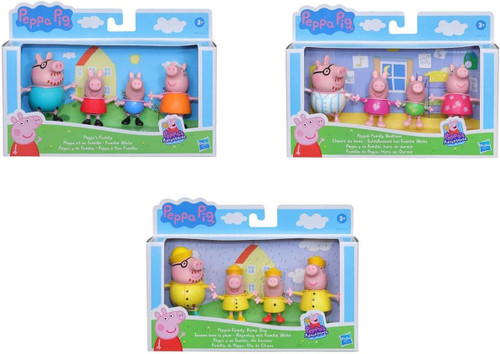 Peppa Pig Peppas Family 4 Pack Figures (One At Random)
