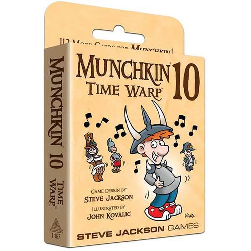 Munchkin 10 Time Warp Expansion Card Game