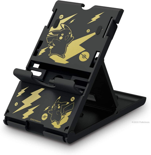 Pikachu Black and Gold Hori Playstand for Nintendo Switch