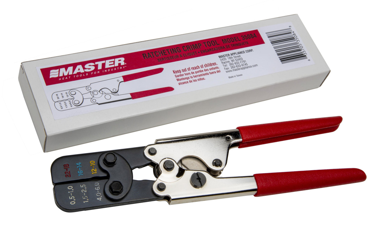 Master Full Cycle Ratcheting Crimp Tool