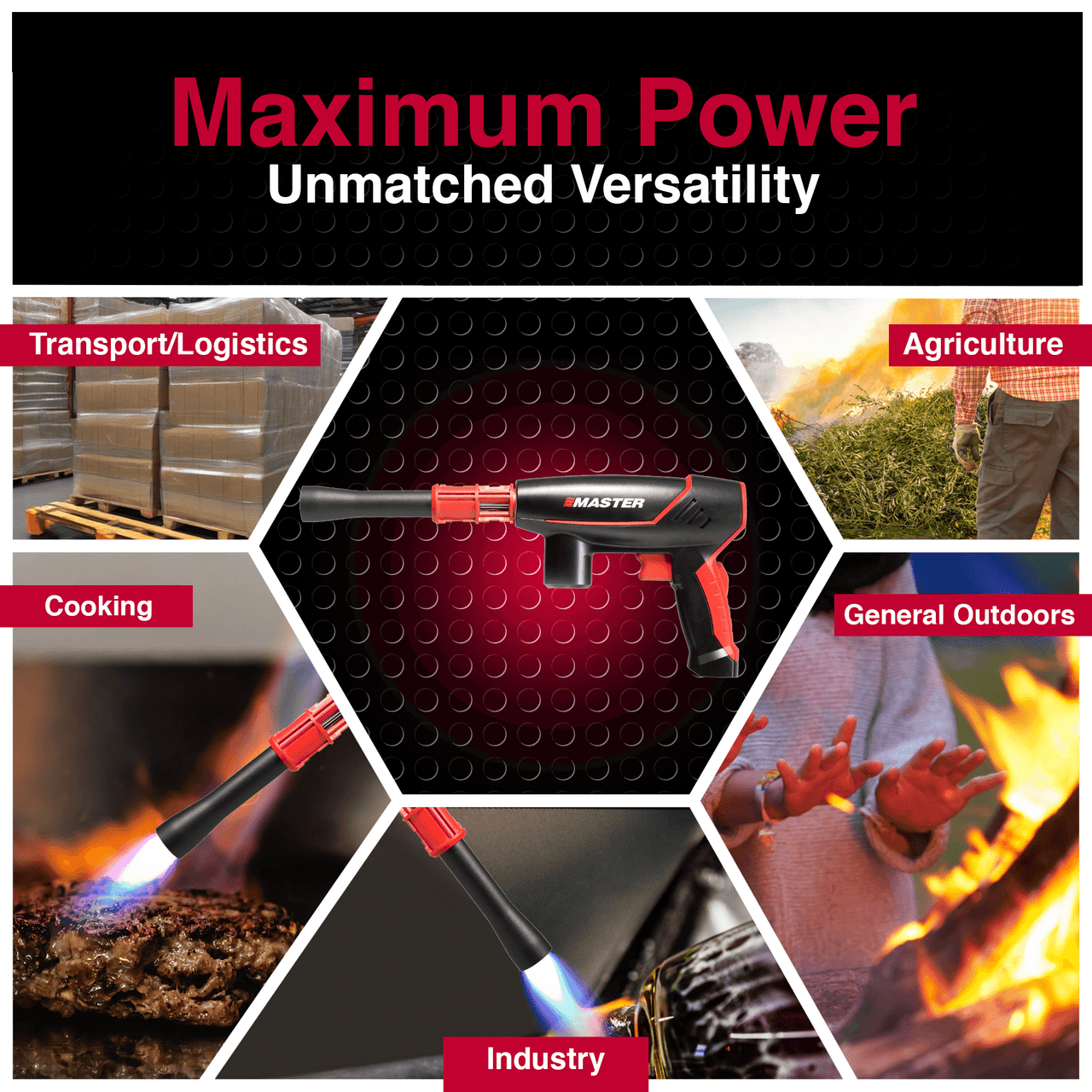 VMAX-550 Ultimate Outdoor Propane Heat Tool - Master Appliance