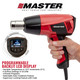 Proheat 1400A LCD Digital Professional Heat Gun & Kit | Master Appliance