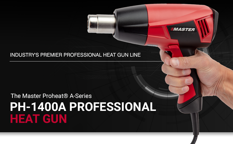 Proheat 1400A LCD Digital Professional Heat Gun & Kit