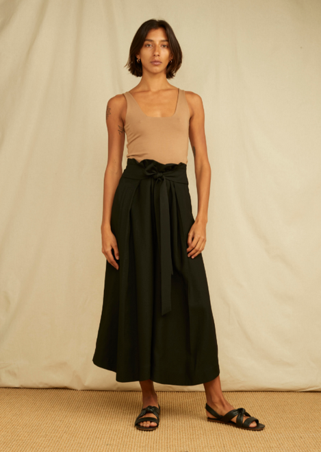 BELTED PALAZZO CULOTTE