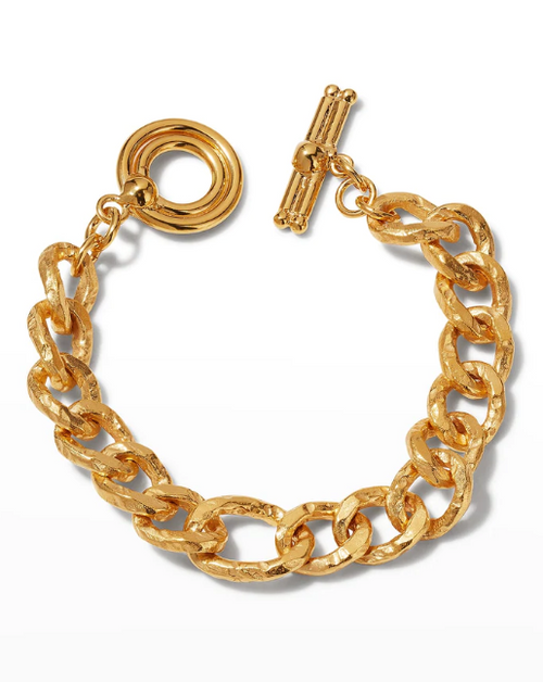 GOLD CHAIN TOGGLE BRACELET