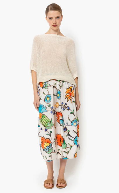 COTTON JUJU PRINTED SKIRT