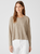 CROPPED ROUND NECK PULLOVER