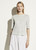 LINEN RELAXED ELBOW SLEEVE CREW