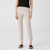 HIGH WAISTED SLIM CROPPED PANT W/SIDE SLITS