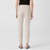 HIGH WAISTED SLIM CROPPED PANT W/SIDE SLITS