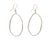 STERLING  LARGE  HOOPS - SILVER/GOLD - L