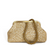 LIETTE SPARKLY WOVEN BAG - WHITE/YELLOW/GOLD