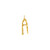 LG LETTER A - GOLD