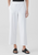 COTTON BLEND PONTE ANKLE WIDE LEG PANT