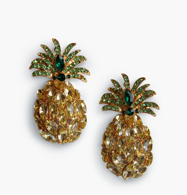 Julie vos shop pineapple earrings