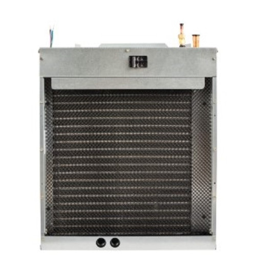 2 Ton 14 SEER, RunTru brand, by Trane (Sku# RT194) Straight Cool Air Conditioner Air Handler Model: GMU2APB24051S* Dimensions (HxWxD): 26" x 22" x 19" GM* Models come with factory installed heaters. Upflow Only Air Handler, Front Return, Cooling Only Air Handler w/Orifice Metering device