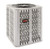 1.5 Ton 14 SEER, RunTru brand, by Trane (Sku# RT178) Heat Pump Air Conditioner Condenser Model: A4HP4018A1000A Dimensions (HxWxD): 28.6" x 25.6" x 25.6"