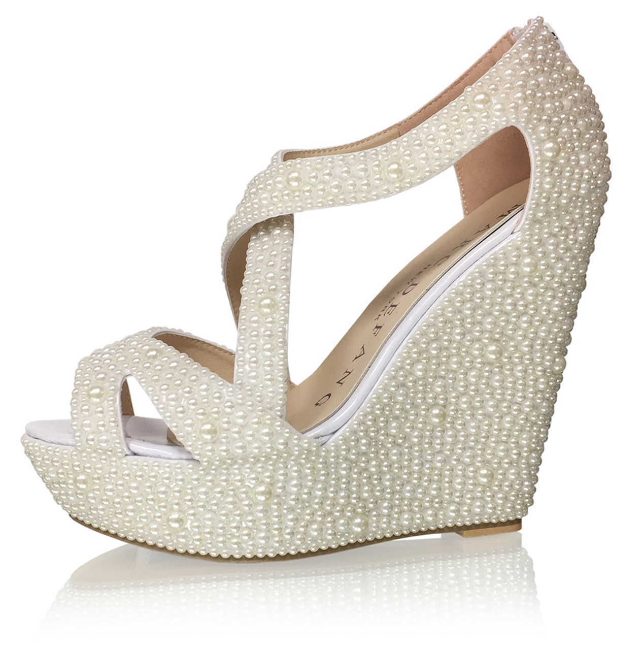 Maria Pereira - Handmade Pearl Wedges