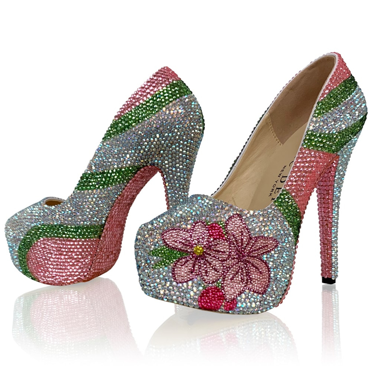 Trendy Shoes with High Heels and a bow for Women – www.soosi.co.in
