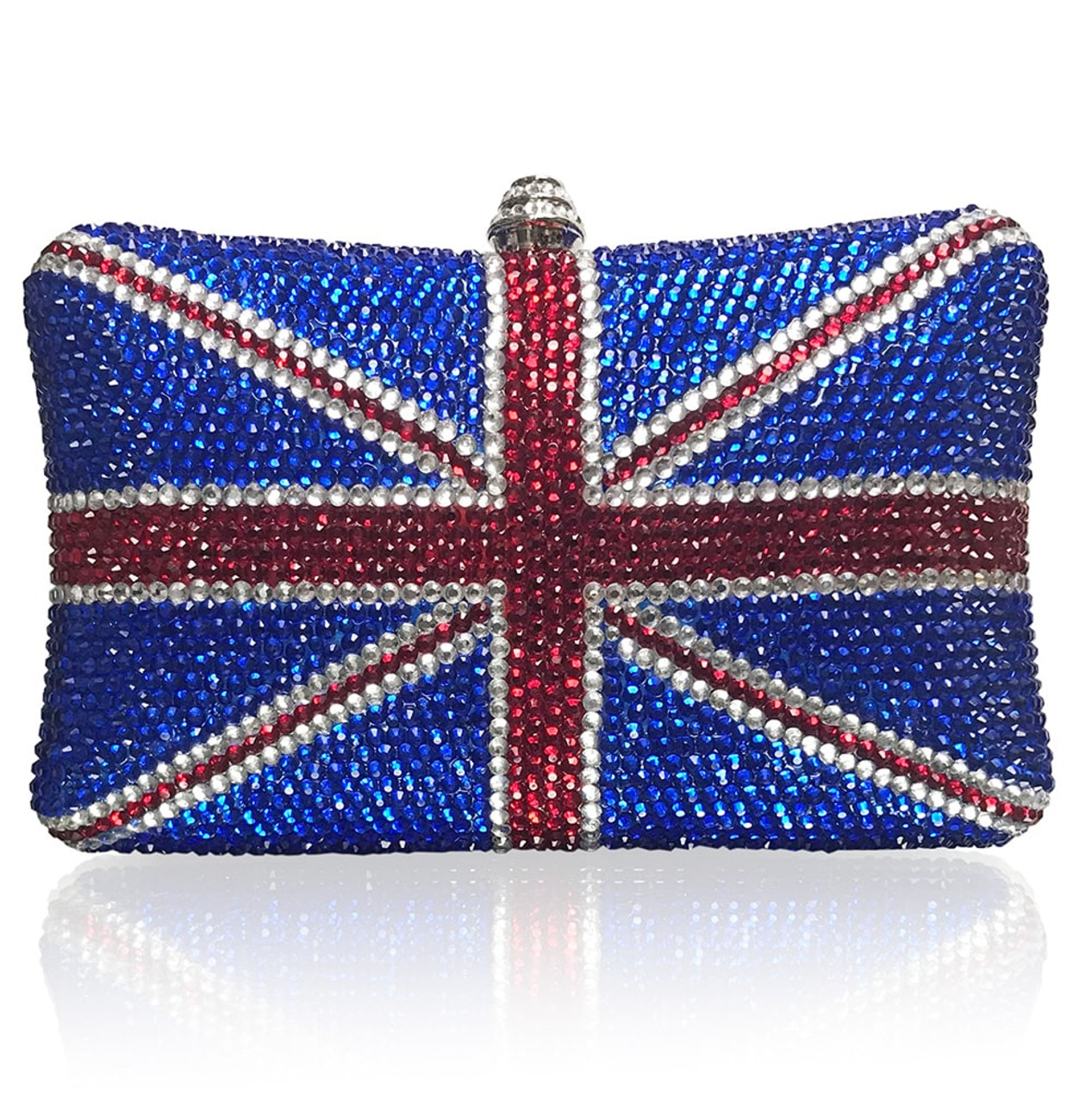 Union Jack Large Clutch (iPhone Xs Max friendly)