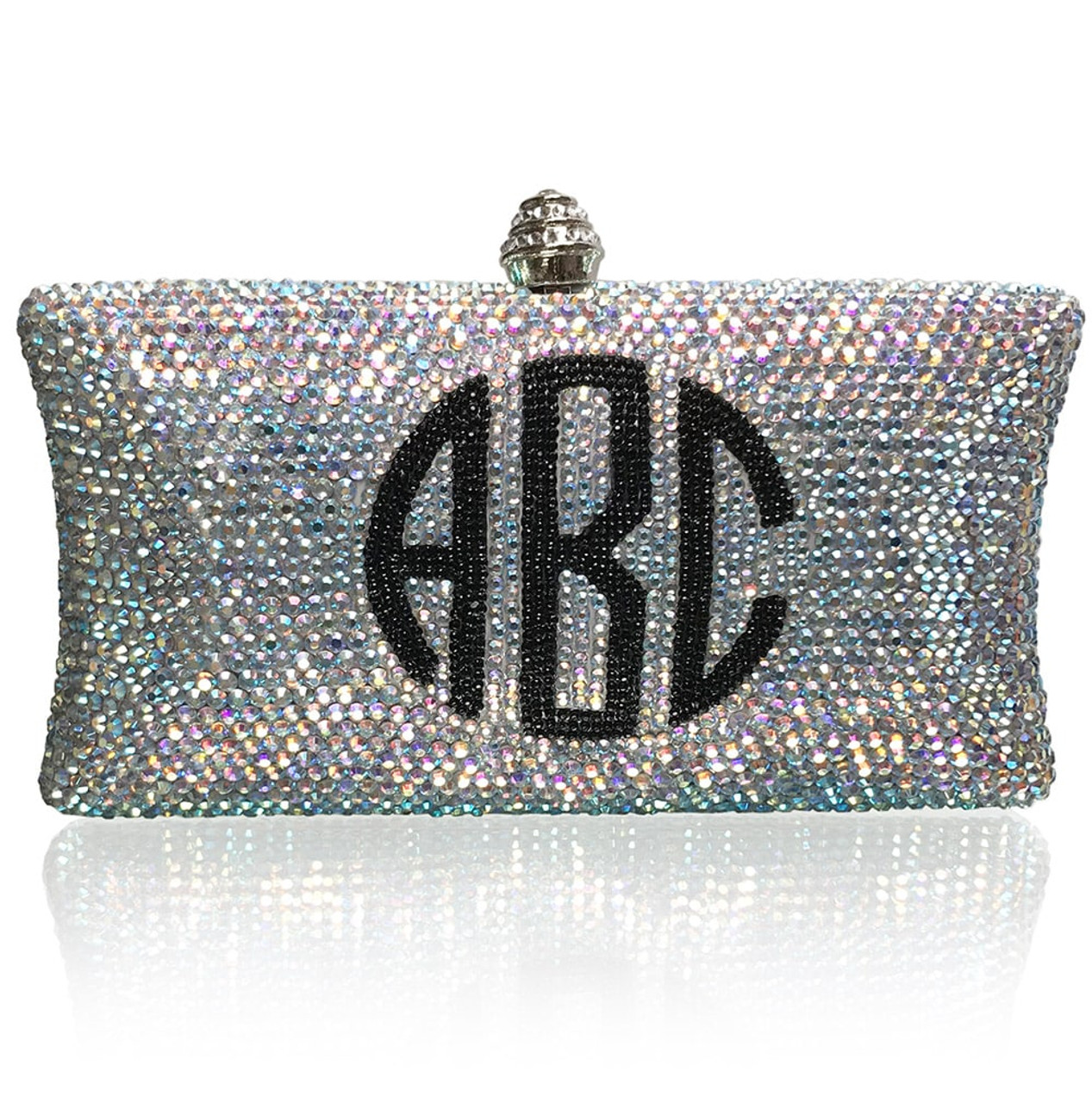 monogram clutch